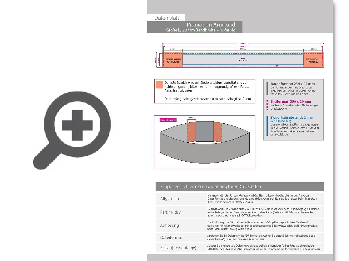 Product Bild promotion-armband__20mm_bandbreite__gr____e_l__4_0-farbig_einseitig_bedruckt